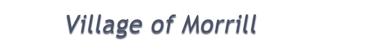 Village of Morrill Logo